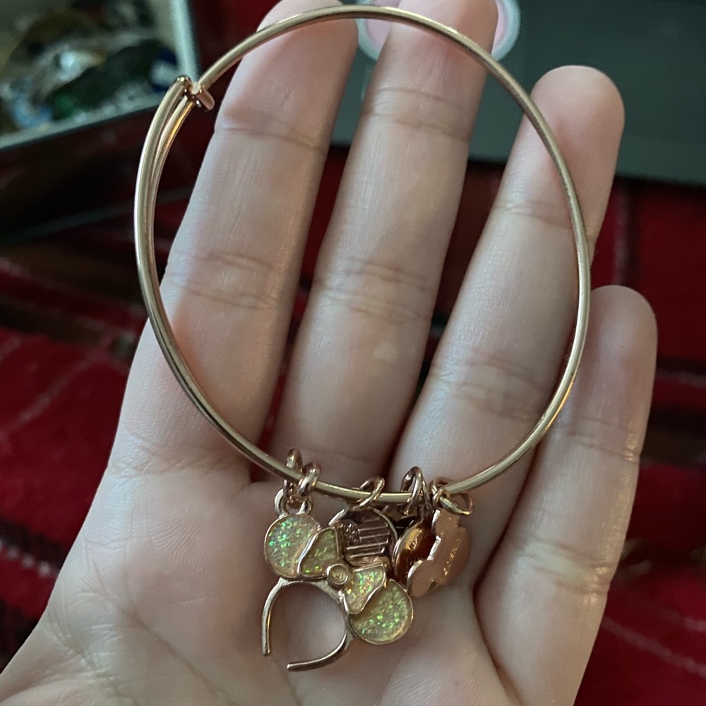 Rose gold Minnie ears